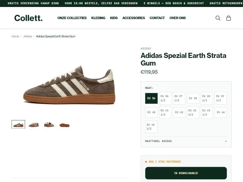 Collett. webshop — Custom Shopify theme, SEO and GEO